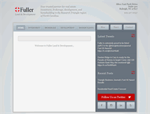 Tablet Screenshot of fullerlanddev.com